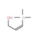 trans-3-(Trimethylsilyl)allyl alcohol (CAS 59376-64-6) - chemical structure image