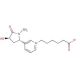trans-3′-Hydroxy Cotinine N-6-Hexanoic Acid - chemical structure image