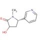 trans-3′-Hydroxycotinine (CAS 34834-67-8) - chemical structure image