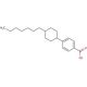 trans-4-(4-n-Heptylcyclohexyl)benzoic acid - chemical structure image