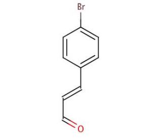 trans-4-Bromocinnamaldehyde (CAS 49678-04-8) - chemical structure image