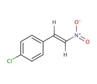 trans-4-Chloro-&beta;-nitrostyrene (CAS 706-07-0) - chemical structure image