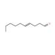 trans-4-Decenal (CAS 65405-70-1) - chemical structure image