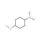 trans-4-(Dimethylamino)cyclohexanol (CAS 103023-51-4) - chemical structure image