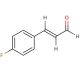 trans-4-Fluorocinnamaldehyde (CAS 51791-26-5) - chemical structure image