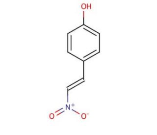 trans-4-Hydroxy-&beta;-nitrostyrene (CAS 22568-49-6) - chemical structure image