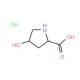 trans-4-Hydroxy-D-proline hydrochloride (CAS 142347-81-7) - chemical structure image