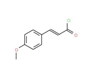 trans-4-Methoxycinnamoyl chloride (CAS 42996-84-9) - chemical structure image