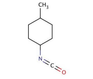 trans-4-methycyclohexyl isocyanate (CAS 32175-00-1) - chemical structure image