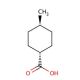 trans-4-Methyl-1-cyclohexanecarboxylic acid (CAS 13064-83-0) - chemical structure image