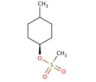 trans-4-Methylcyclohexanol Methanesulfonate - chemical structure image