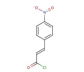 trans-4-Nitrocinnamoyl chloride (CAS 61921-33-3) - chemical structure image