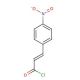 trans-4-Nitrocinnamoyl chloride (CAS 61921-33-3) - chemical structure image