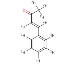 trans-4-Phenyl-3-buten-2-one-d10 (CAS 307496-22-6) - chemical structure image