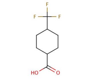 trans-4-(Trifluoromethyl)cyclohexanecarboxylic Acid - chemical structure image