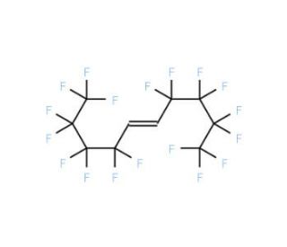trans-5H,6H-Perfluorodec-5-ene (CAS 84551-43-9) - chemical structure image