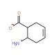 trans-6-Amino-cyclohex-3-enecarboxylic acid (CAS 97945-19-2) - chemical structure image