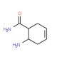 trans-6-Amino-cyclohex-3-enecarboxylic acid amide (CAS 727411-24-7) - chemical structure image
