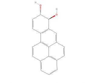 trans-7,8-Dihydroxy-7,8-dihydrobenzo[a]pyrene (CAS 57404-88-3) - chemical structure image