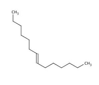 trans-7-Tetradecene (CAS 41446-63-3) - chemical structure image