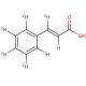 trans-Cinnamic acid-β,2,3,4,5,6-d6 (CAS 91453-04-2) - chemical structure image