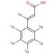 trans-Cinnamic-d7 acid (CAS 308796-47-6) - chemical structure image