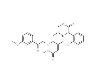 trans Clopidogrel-MP Derivative(Mixture of Diastereomers) - chemical structure image