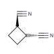 trans-Cyclobutane-1,2-dicarbonitrile (CAS 3211-20-9) - chemical structure image
