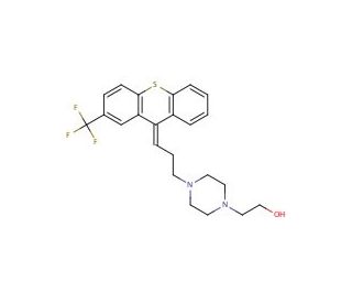 trans-(E)-Flupentixol Dihydrochloride (CAS 51529-02-3) - chemical structure image