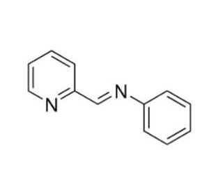 trans-N-(2-Pyridylmethylene)aniline (CAS 40468-86-8) - chemical structure image