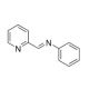 trans-N-(2-Pyridylmethylene)aniline (CAS 40468-86-8) - chemical structure image