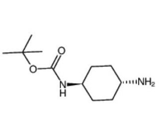 trans-N-Boc-1,4-cyclohexanediamine (CAS 177906-48-8) - chemical structure image
