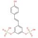 trans Resveratrol-3,5-disulfate (CAS 858187-21-0) - chemical structure image