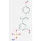 trans Resveratrol 3-Sulfate Sodium Salt (CAS 858127-11-4) - chemical structure image