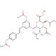 trans Resveratrol Penta-O-acetyl-3-β-D-glucuronide Methyl Ester (CAS 490028-22-3) - chemical structure image