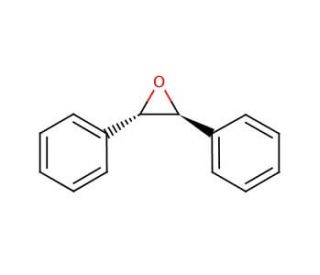 trans-Stilbene oxide (CAS 1439-07-2) - chemical structure image