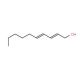 trans,trans-2,4-Decadien-1-ol (CAS 18409-21-7) - chemical structure image