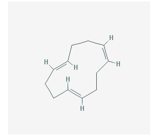 trans,trans,cis-1,5,9-Cyclododecatriene (CAS 706-31-0) - chemical structure image