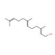 trans,trans-Farnesol (CAS 106-28-5) - chemical structure image