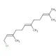 trans,trans-Farnesyl chloride (CAS 67023-84-1) - chemical structure image