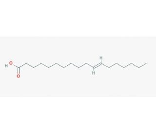 trans-Vaccenic acid (CAS 693-72-1) - chemical structure image