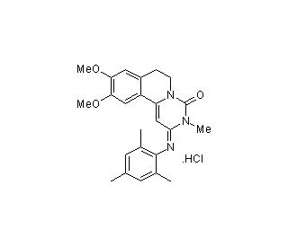 Trequinsin hydrochloride (CAS 78416-81-6) - chemical structure image