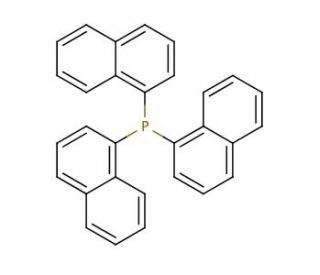 Tri-1-naphthylphosphine (CAS 3411-48-1) - chemical structure image