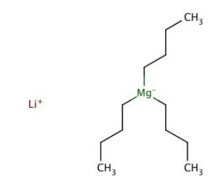 Tri-n-butyllithium magnesate (CAS 20910-20-7) - chemical structure image