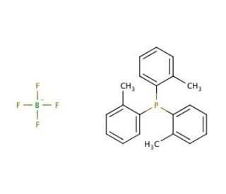 Tri-o-tolylphosphine tetrafluoroborate (CAS 1255640-57-3) - chemical structure image