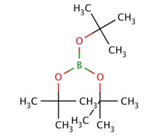 Tri-tert-butyl borate (CAS 7397-43-5) - chemical structure image