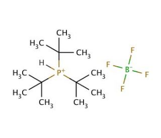 Tri-tert-butylphosphonium tetrafluoroborate (CAS 131274-22-1) - chemical structure image