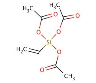 Triacetoxy(vinyl)silane (CAS 4130-08-9) - chemical structure image