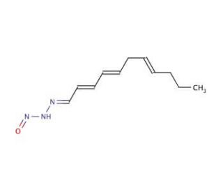 Triacsin C Solution in DMSO (CAS 76896-80-5) - chemical structure image