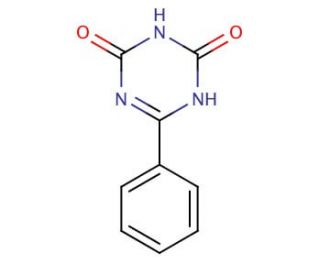 Triazine-2,4-dihydroxy, 6-phenyl- (CAS 7459-63-4) - chemical structure image